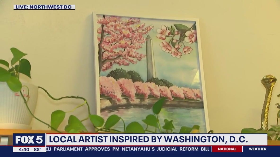 Local artist sells unique goods inspired by D.C.
